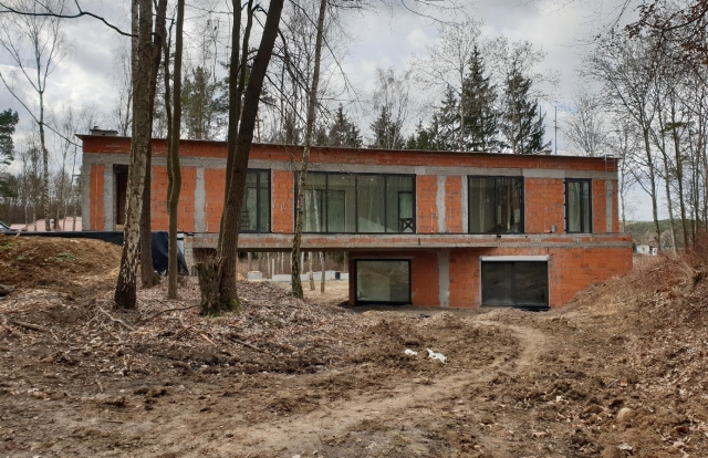 Nadzór budowy willi przez architekta z Poznania